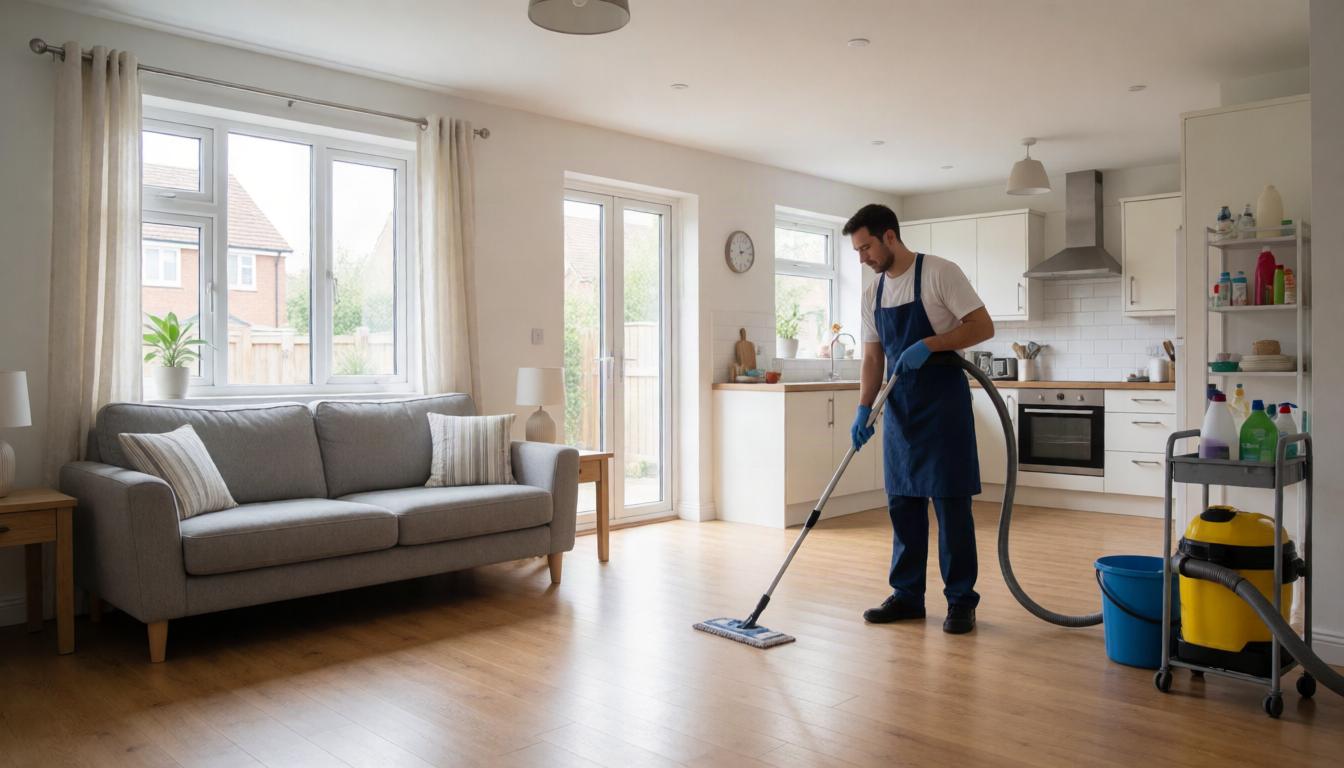 Simple cleaning for property handovers